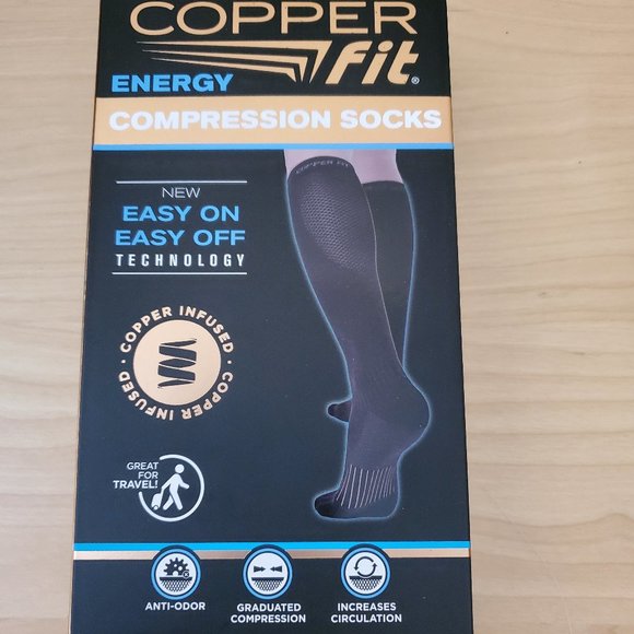 Accessories Copper Fit Energy Compression Socks Small Men 69 Women 71